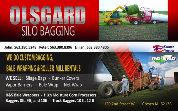 Flyer for Olsgard Silo Bagging