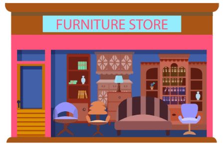 generic furniture store logo