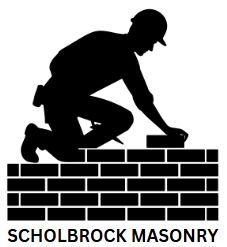 silhouette of man with hard hat laying bricks
