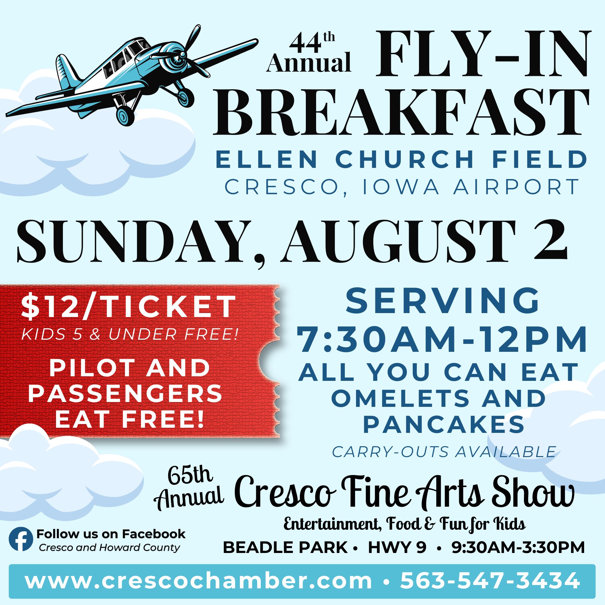 Fly-In and Art Show poster