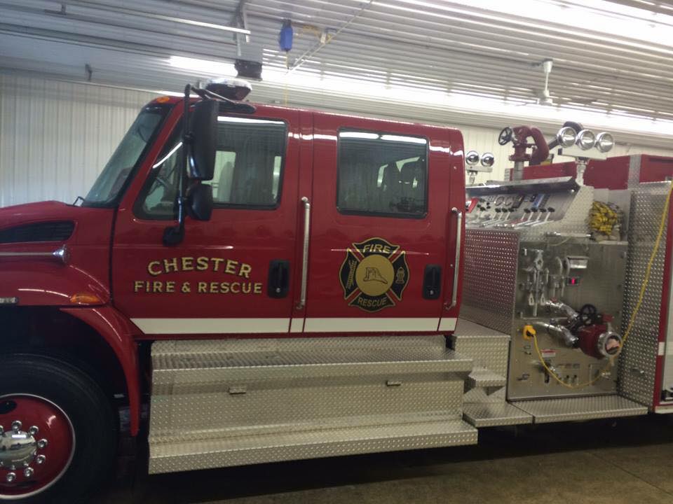 Chester Iowa Fire Truck
