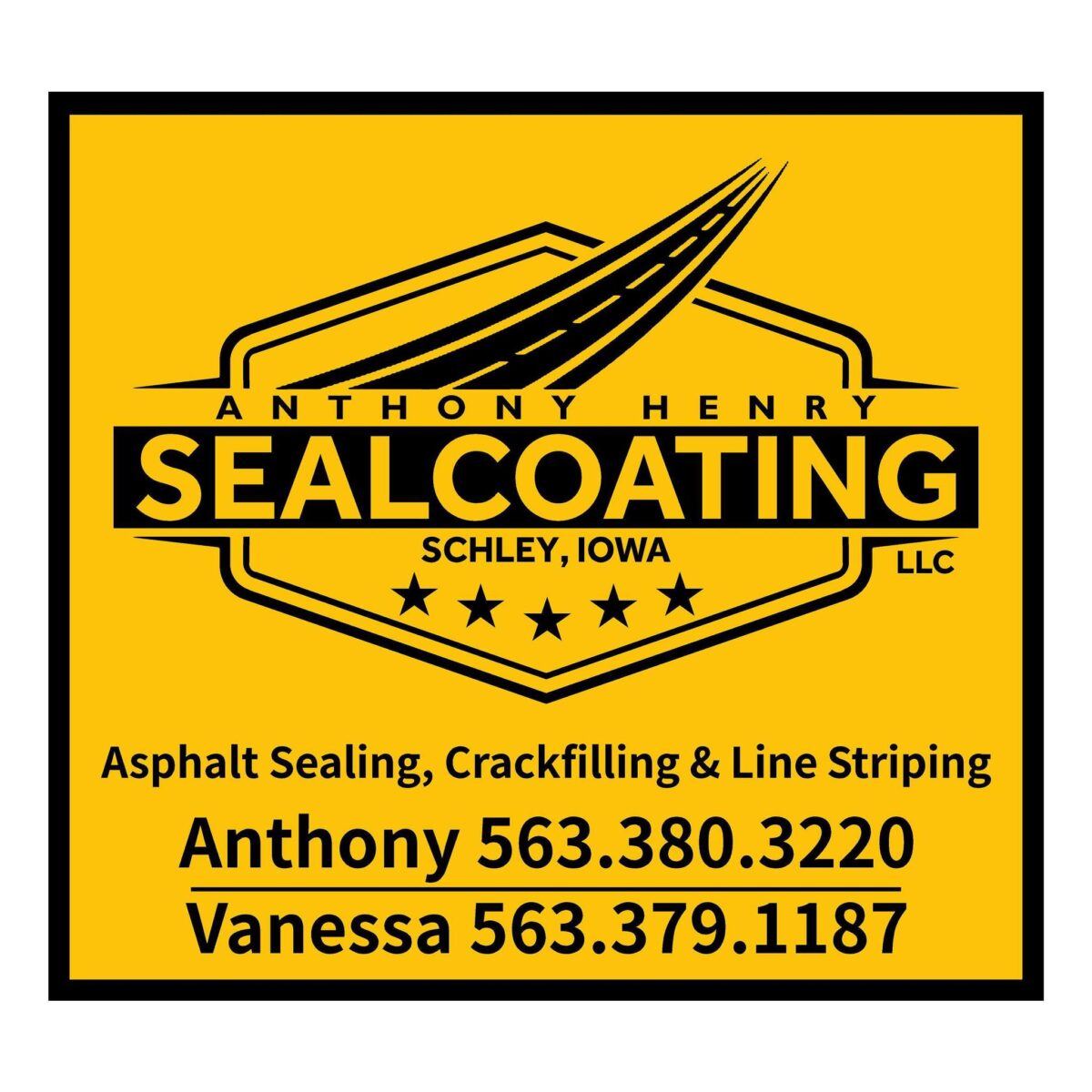 Logo for Anthony Henry Sealcoating