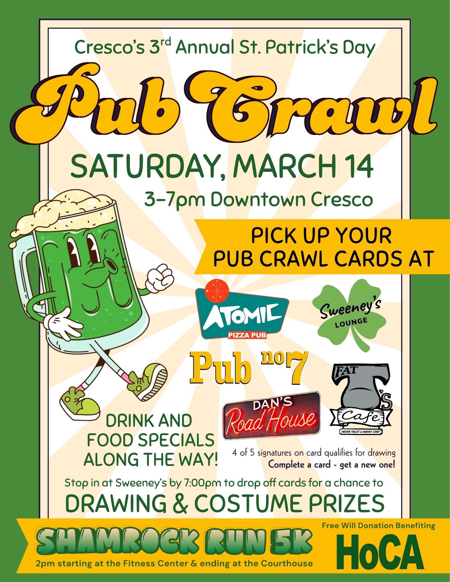 Pub Crawl in Cresco