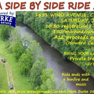 Side by Side Ride flyer