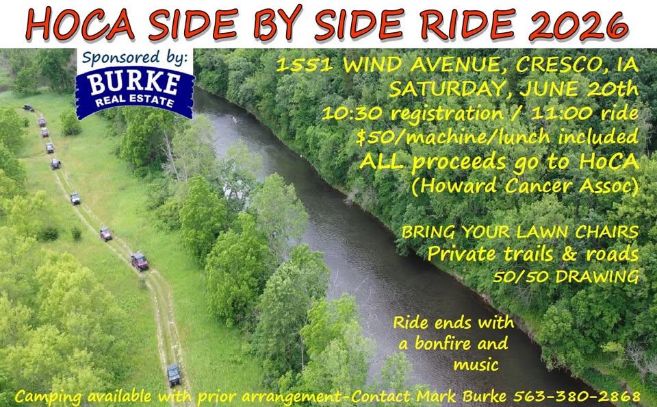 Side by Side Ride flyer