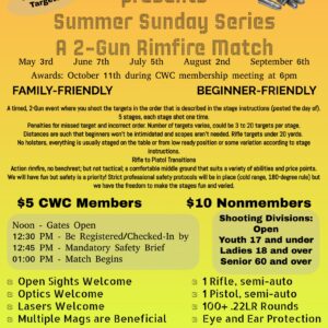 Wildlife Club A-2 Rimfire matches