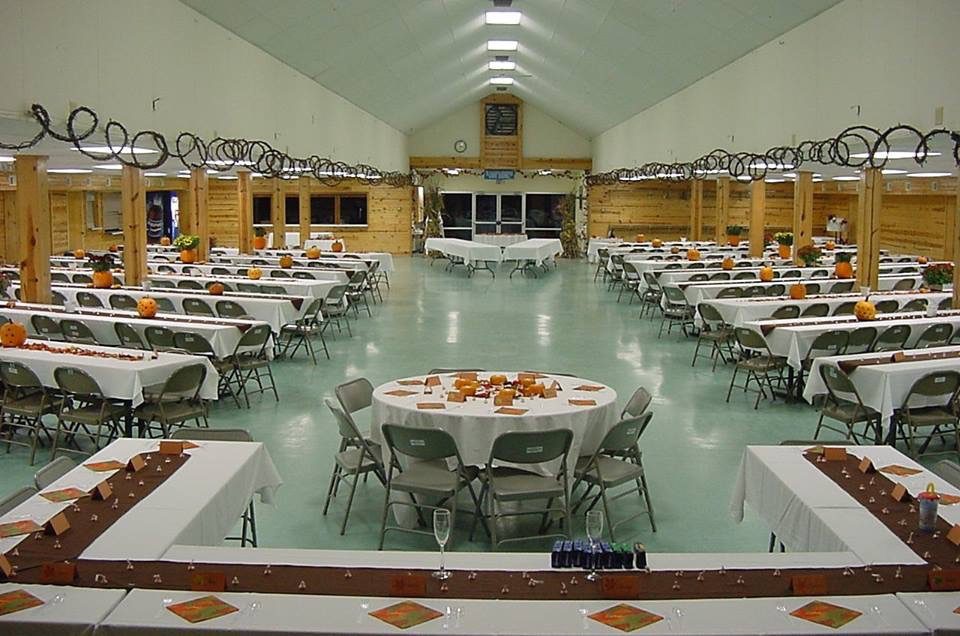 Interior of Expo Center decorated for an event
