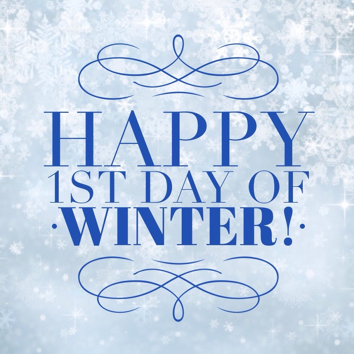 first day of winter