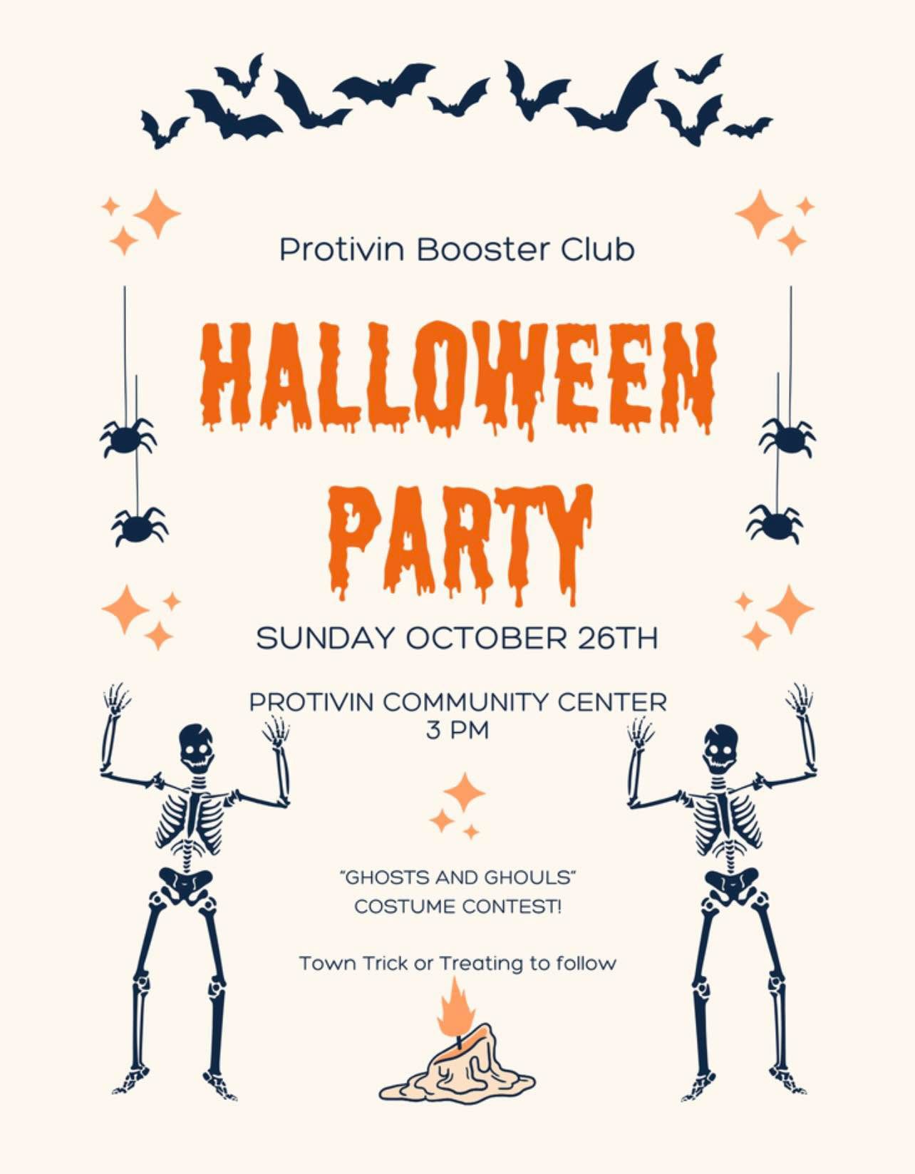Halloween Party for kids in Protivin