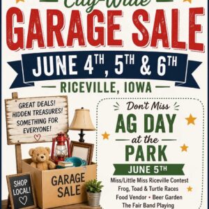 Garage sale flyer