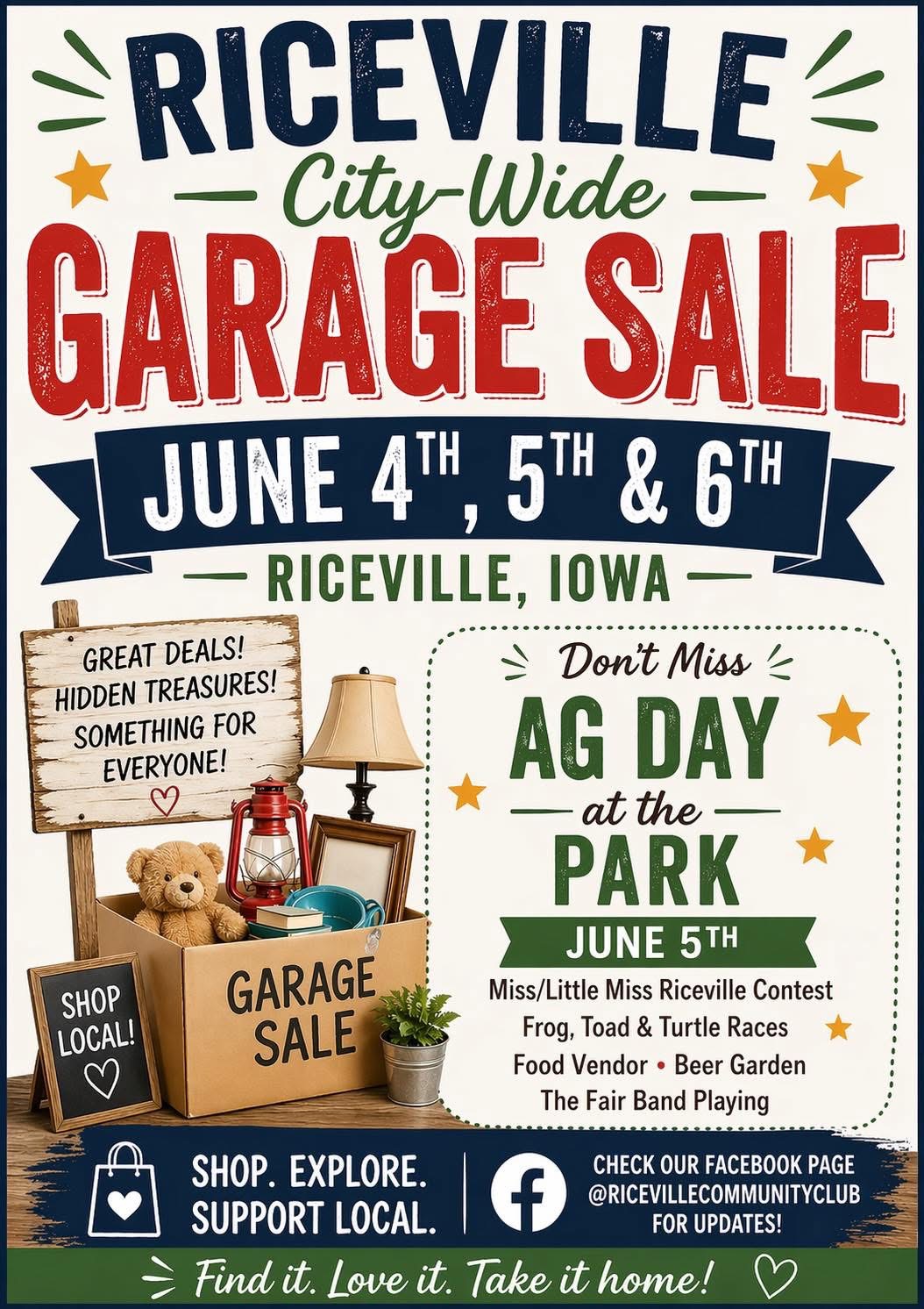 Garage sale flyer