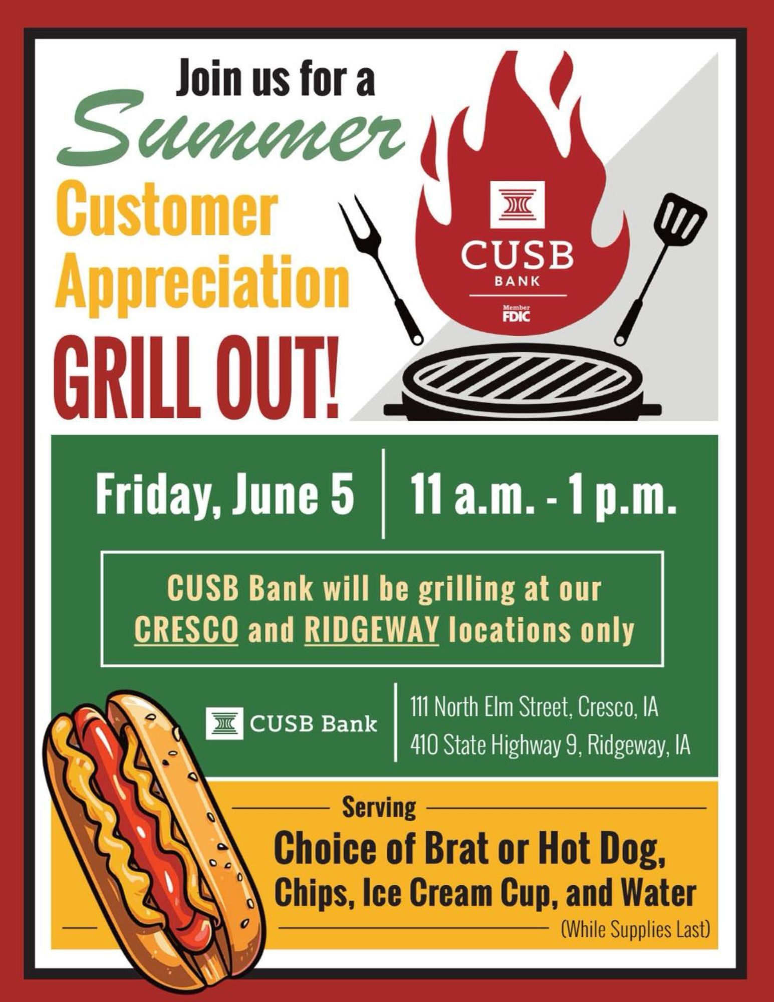CUSB Customer Appreciate