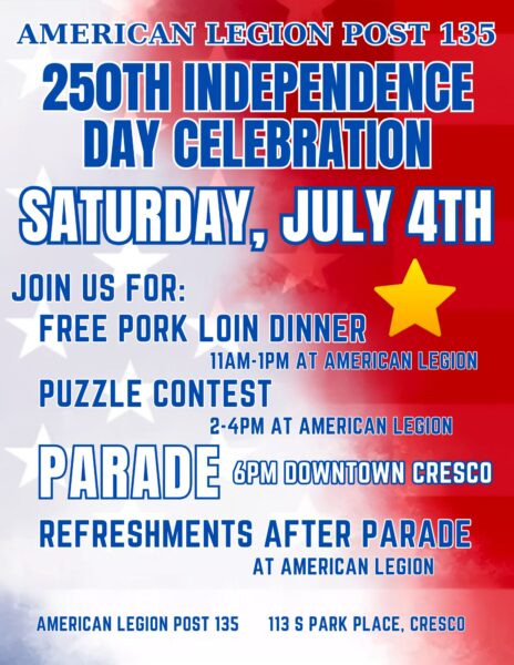 July 4, 2026 events