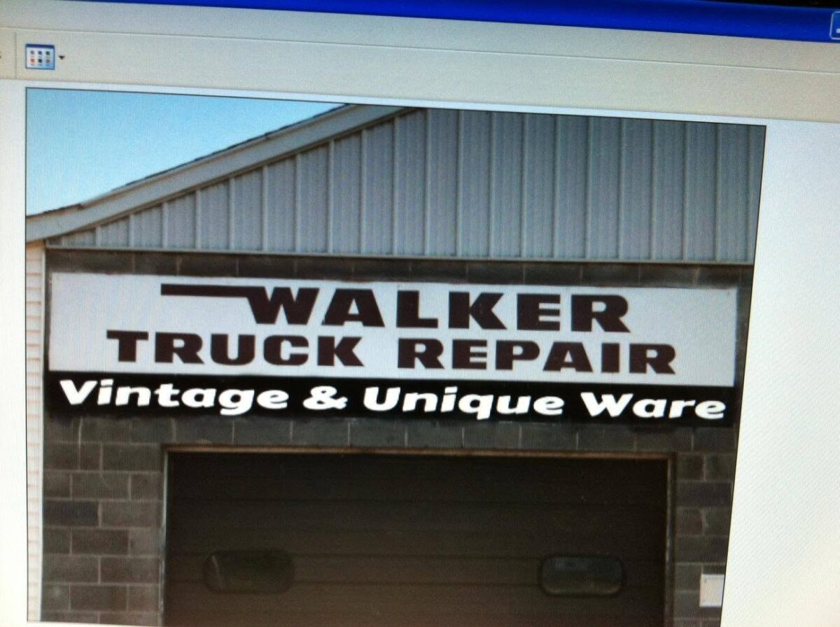 Walker Truck Repair sign